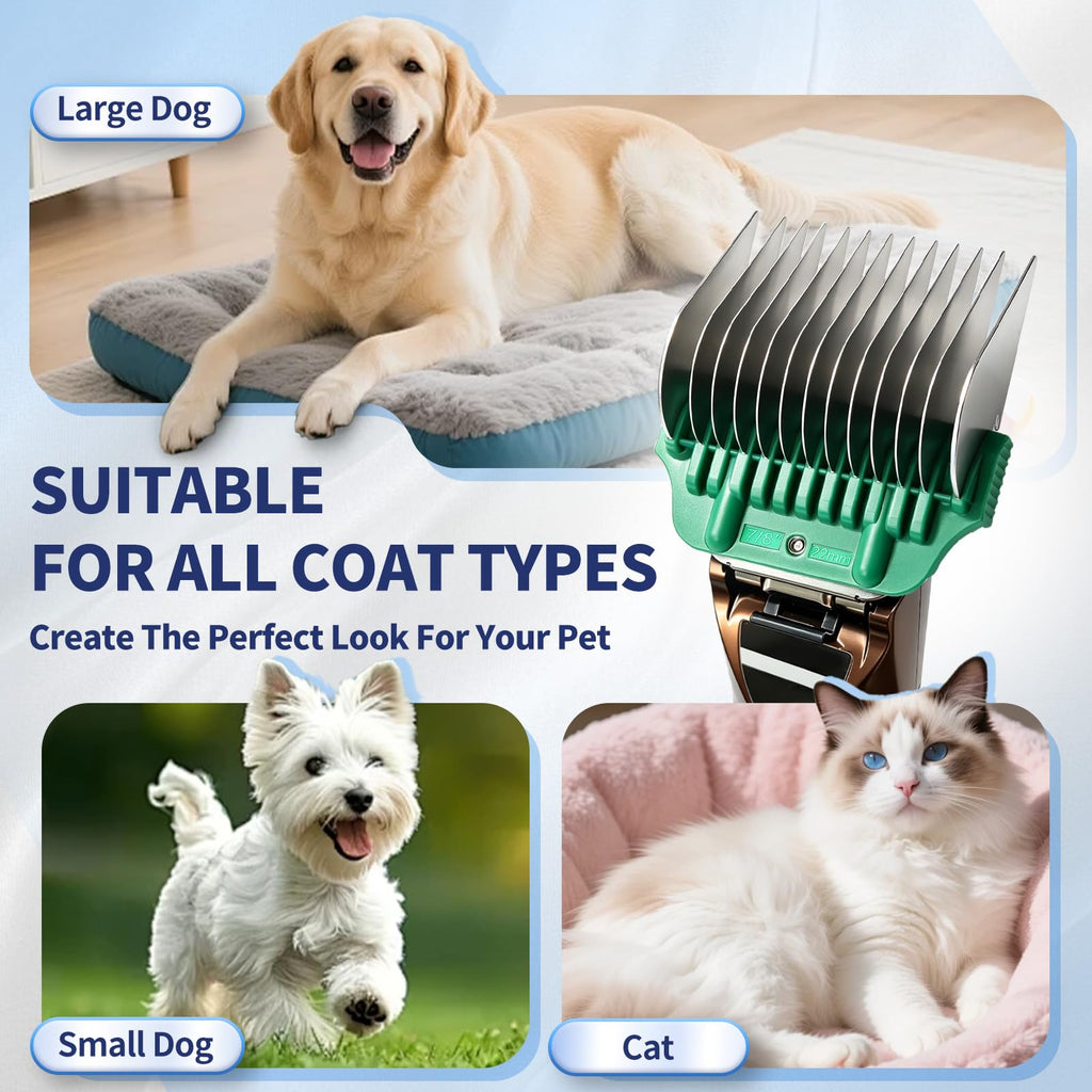 22MM 7/8" Clipper Guard Comb for Wide A5 Blade, Compatible with Andis/Wahl
