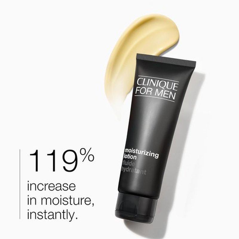 Clinique For Men Face Moisturizer - Hydrating Lotion With Hyaluronic Acid & Glycerin | 3.4 Fl Oz