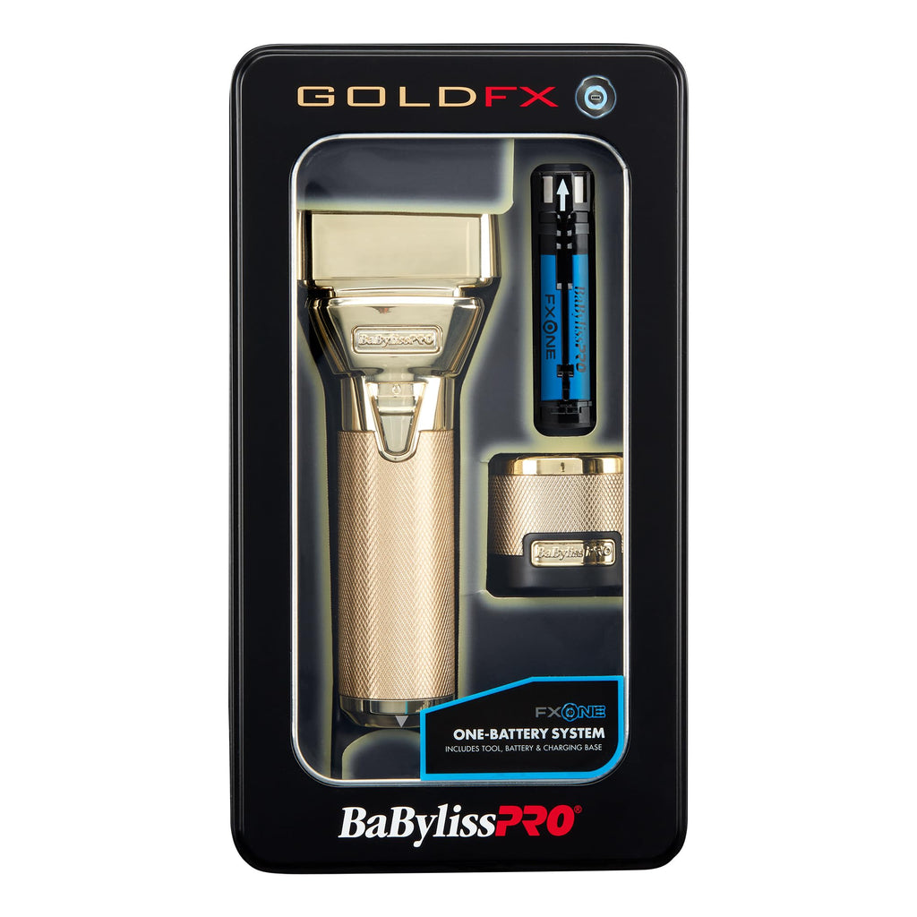 BaBylissPRO FXONE Double Foil Shaver with Interchangeable Battery, Electric Razor for Men, Pivoting Foil Head for Close Shave, Up to 3-Hour Runtime