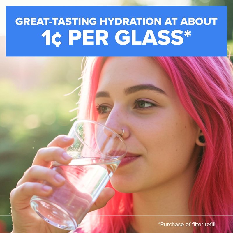 Brita UltraMax Water Dispenser - 27-Cup BPA-Free Filter System Reduces Impurities | Lasts 2 Months
