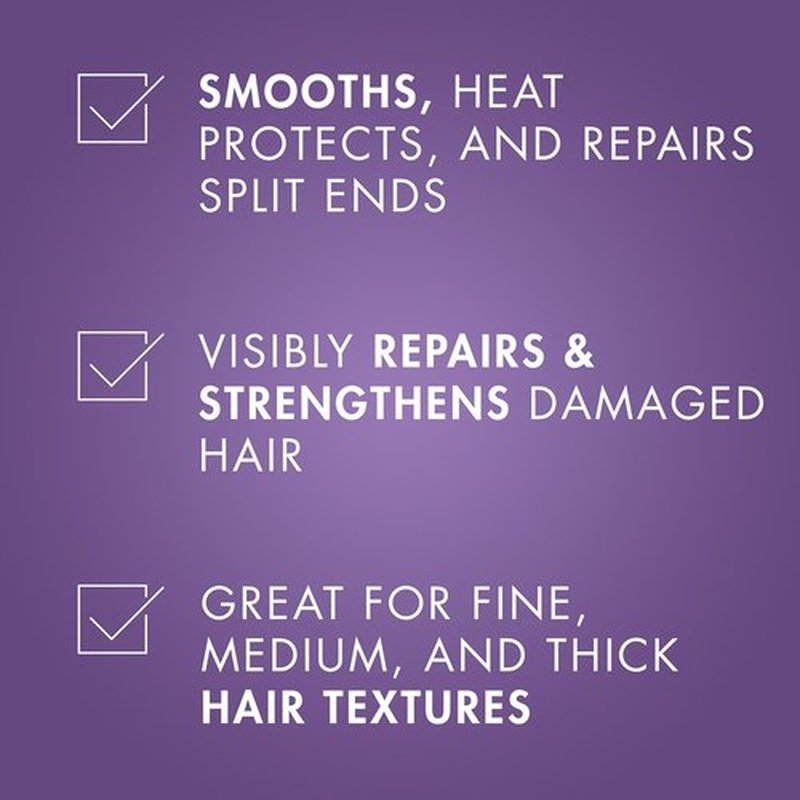 Nexxus Keraphix Damage Repair Treatment Cream - Strengthens Damaged Hair with Keratin & Black Rice | 6 oz
