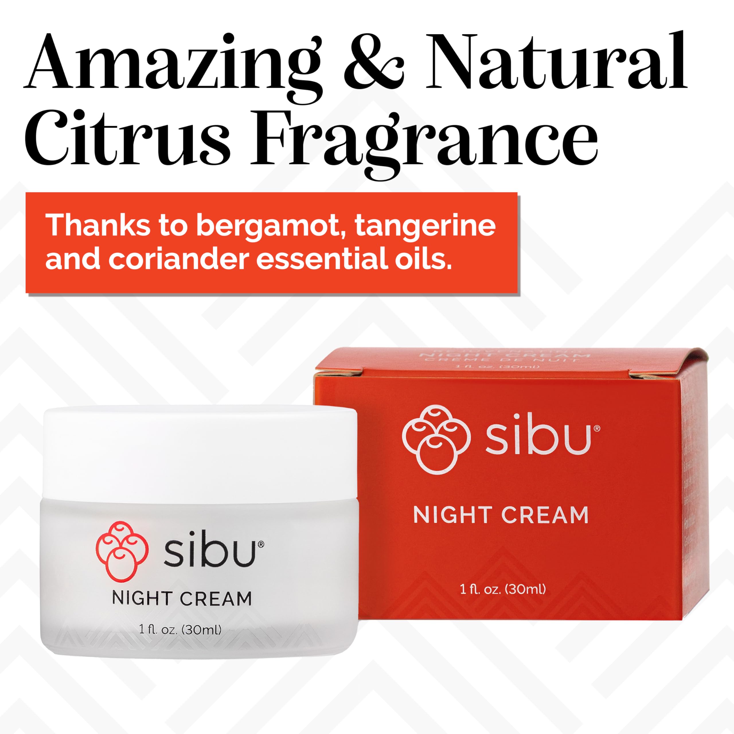 sibu Sea Buckthorn Rejuvenating Night Cream (1 oz) - Hydrates, Smooths Wrinkles, and Repairs Aging, Sun-Damaged Skin
