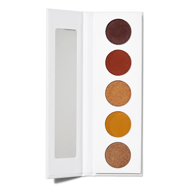 Well People Power Palette Eyeshadow - Five Long-Wear, Hyper-Pigmented Shades | Vegan & Cruelty-Free, Sepia