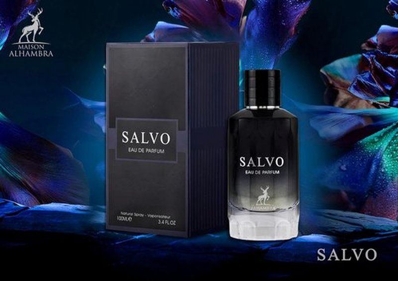 Salvo by Maison Alhambra - Men's 3.4 oz EDP Spray | Captivating Fragrance for All-Day Freshness
