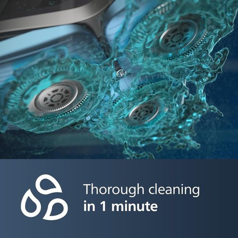 Philips Norelco Quick Clean Pod Cartridge - Lubricates Shaver & Eliminates Hair | 6x 5.4 fl oz Cartridges (Up to 1.5-Year Supply)