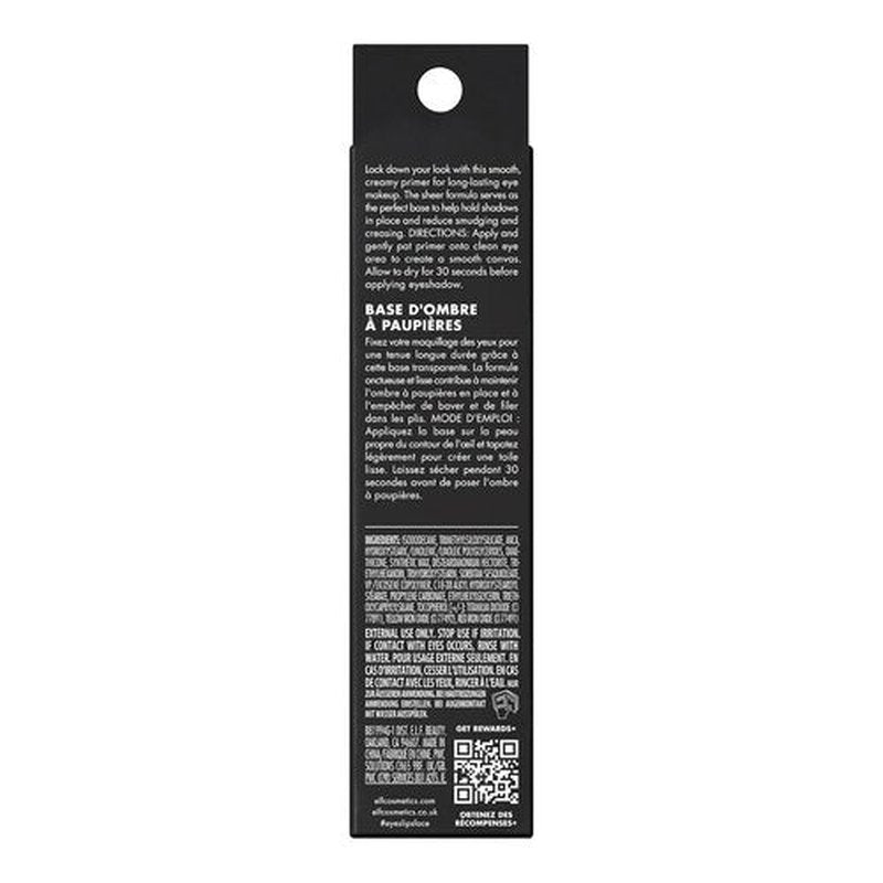 e.l.f. Lock It Down Eyeshadow Primer - Smooth, Long-Lasting Creamy Formula | Intensifies Color & Prevents Creasing