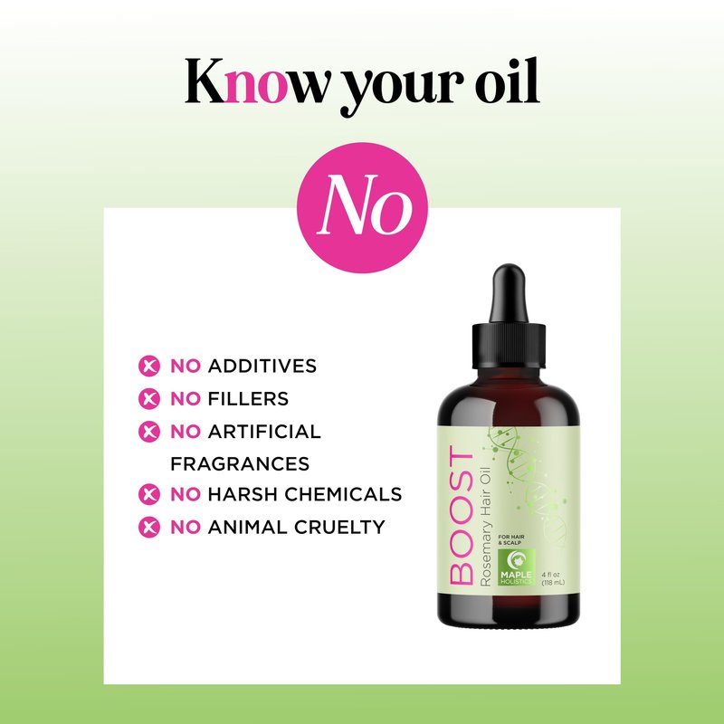 Volumizing Rosemary Hair Oil Serum - Moisturizing Scalp and Hair Oil for Men & Women Infused with Amla Black Castor Pumpkin Argan & Jojoba - Lightweight Hydrating Vegan & Color Safe (Rosemary Scent)