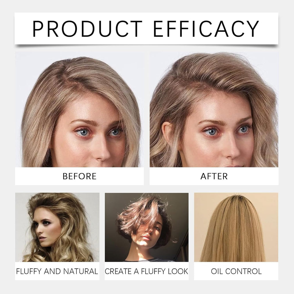 ZYAHHFAC Natural Dry Shampoo - Volumizing Formula for Dark Hair | Travel Size Spray (2PCS)