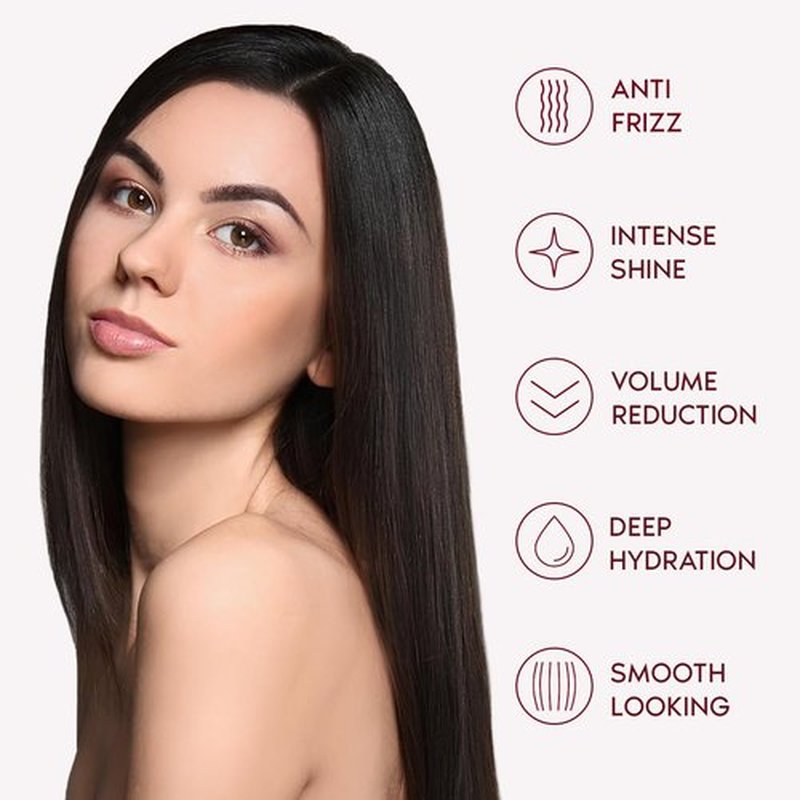 I Belli Capelli Ravenna Hair Straightening Kit – Repair Hair B-tox, Aloe Vera Shampoo & Conditioner, Repair Oil – Intense Hydration, Shine – Formaldehyde-Free – For All Hair Types (4-Pack)