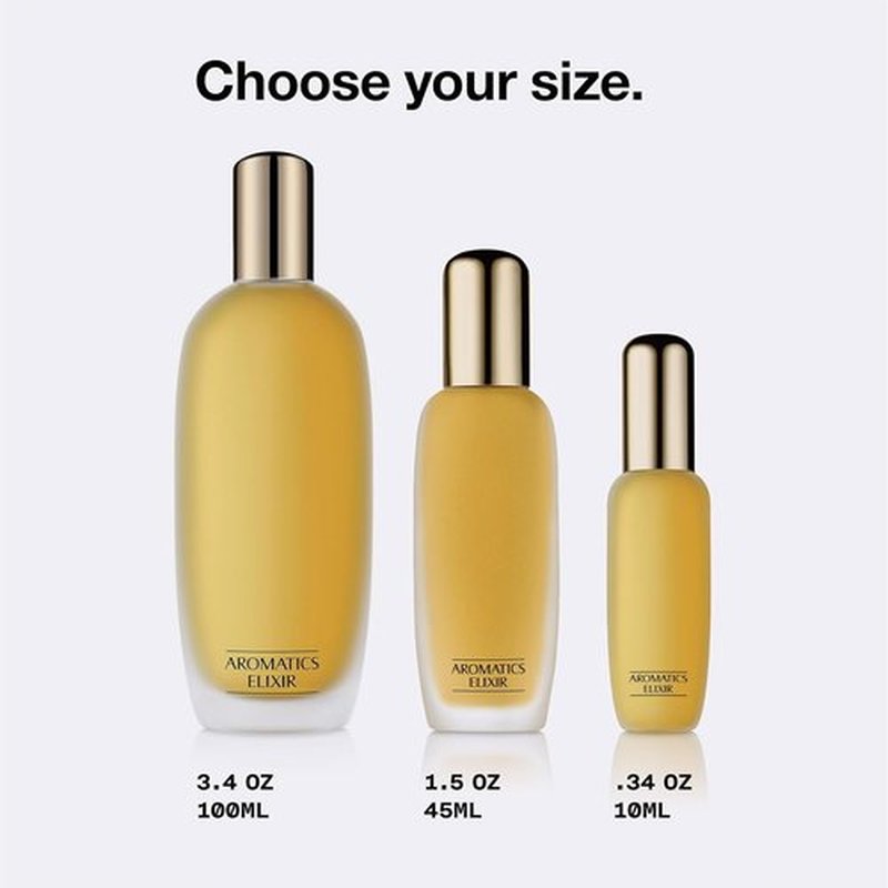 Clinique Aromatics Elixir Eau de Parfum Spray - Floral Notes of Bulgarian Rose & Ylang Ylang | Women's Fragrance