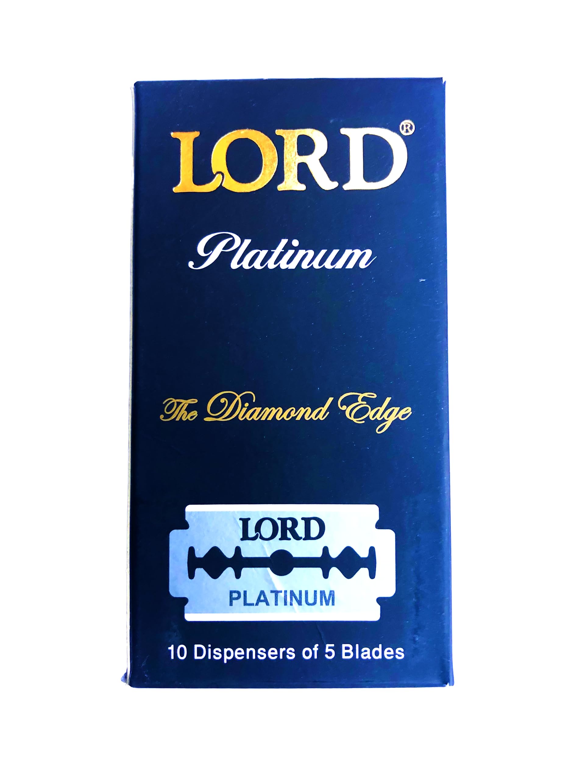 50 New Lord Platinum Double Edge Razor Blades