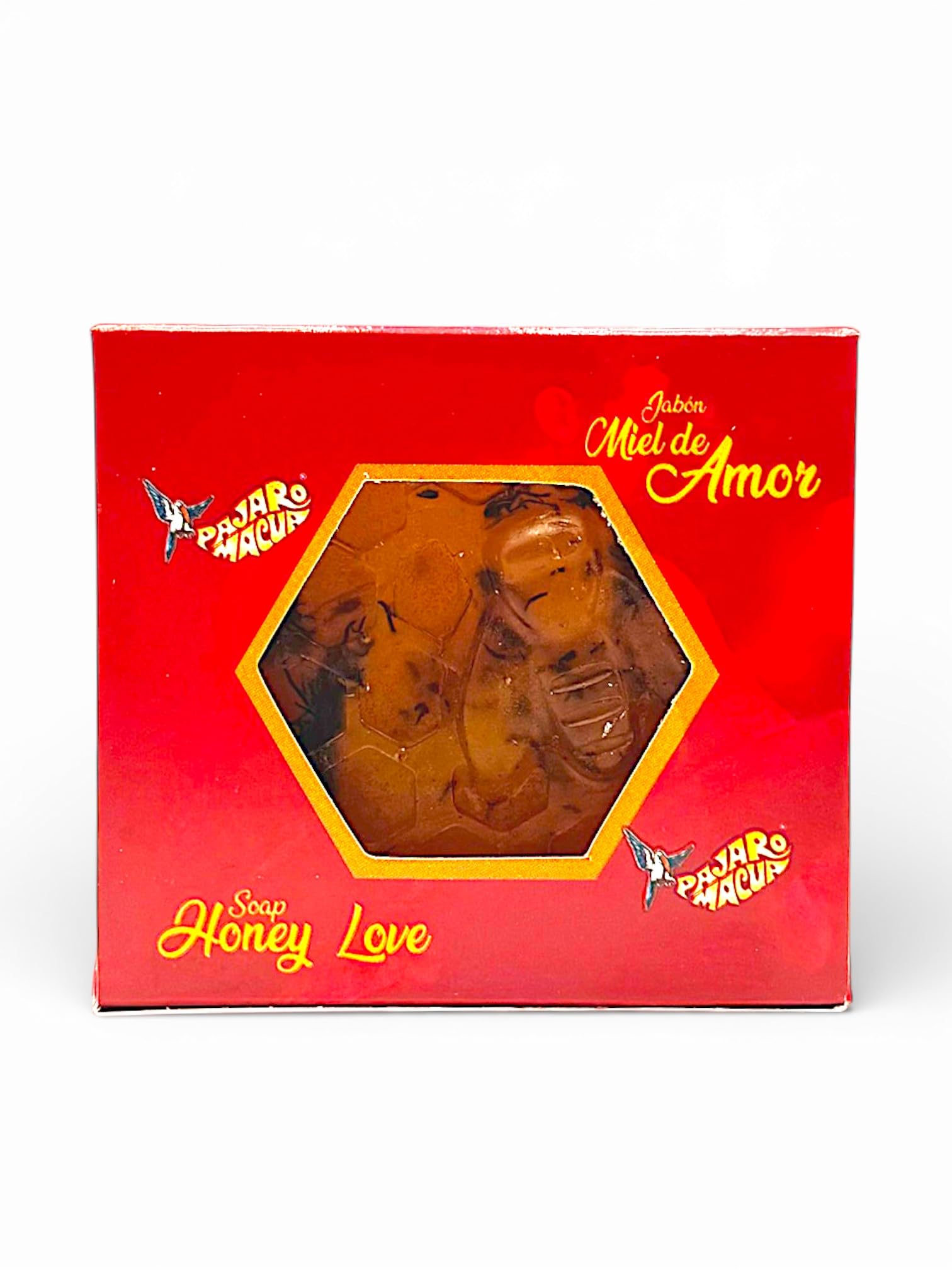 NIDO DEL PAJARO MACUA Miel de Amor Love Honey Soap with Pheromones – Spiritual Attraction & Sweetening Ritual Cleansing Bar