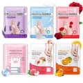 6 Pairs Hand Mask for Dry Cracked Hands,Nourishing Moisturizing Gloves,Hands Moisturizer for Deep Moisturizing,Silky Smooth Moisturizing Gloves,Hand Care Mask Set(A)