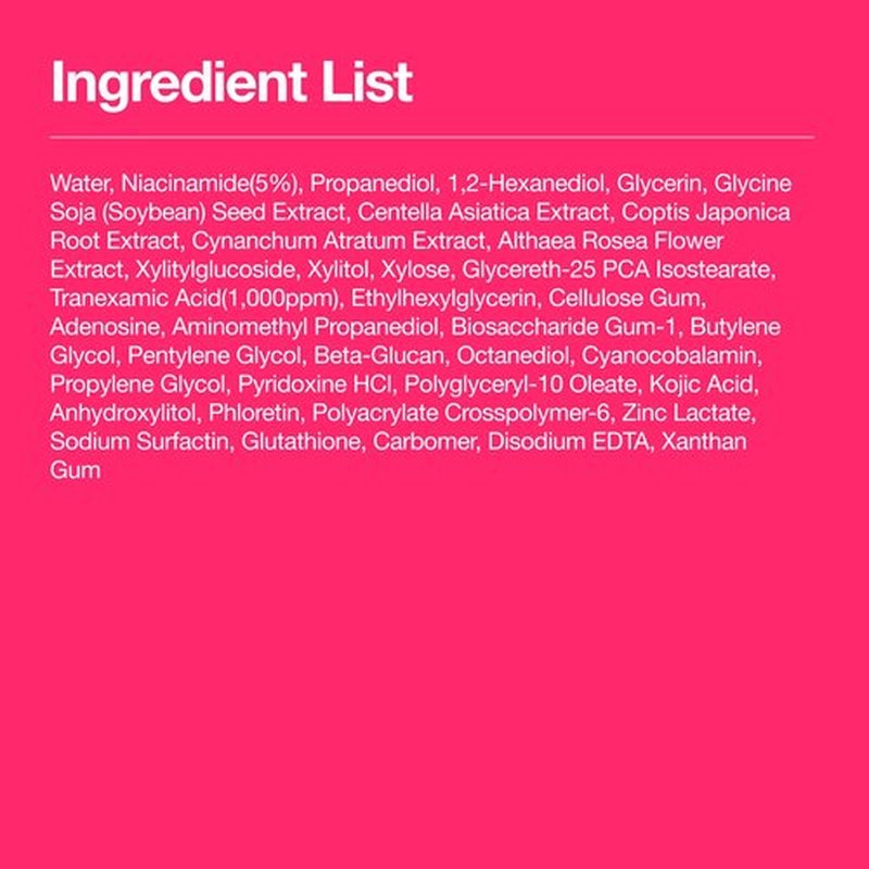 Anua Niacinamide Tranexamic Acid Brightening Booster Toner, Lightweight Pink Essence Toner for Dark Spot Care, Glow & Skin Clarity, Korean Skincare, 8.45 fl oz