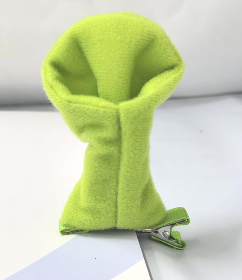 Sheliky Green Ears Headband Plush Monster Headbands Women Teens Halloween Dress Up Christmas Theme Party Costume Accessories (10)