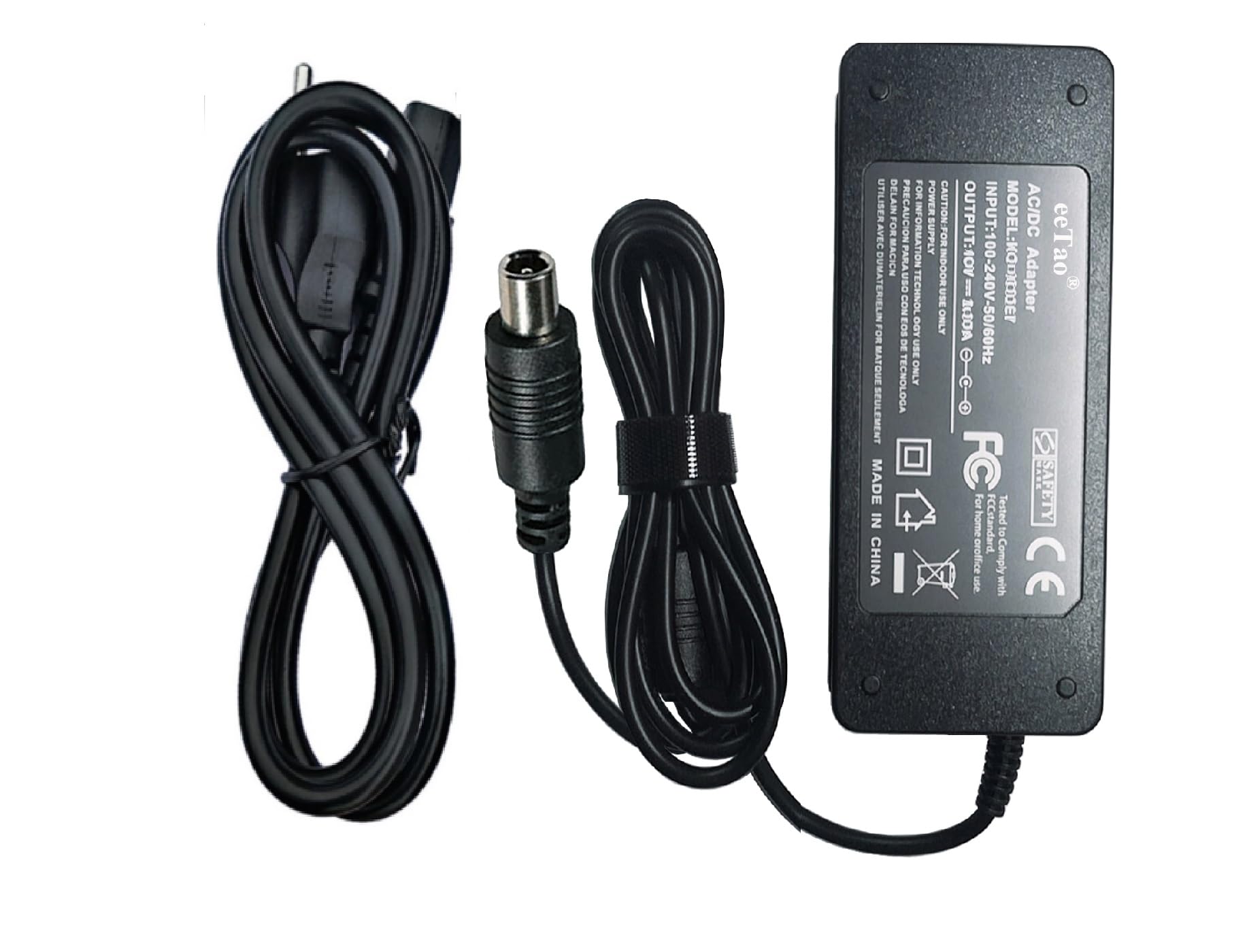 eeTao 42V Charger for Phantomgogo A9 A8 Phantom GO A9 Foldable Electric 350W Motor 36V 10.4Ah Lithium-ion Battery 42VDC 1.5-2A AC/DC Adapter Replacement Power Supply Cord Cable