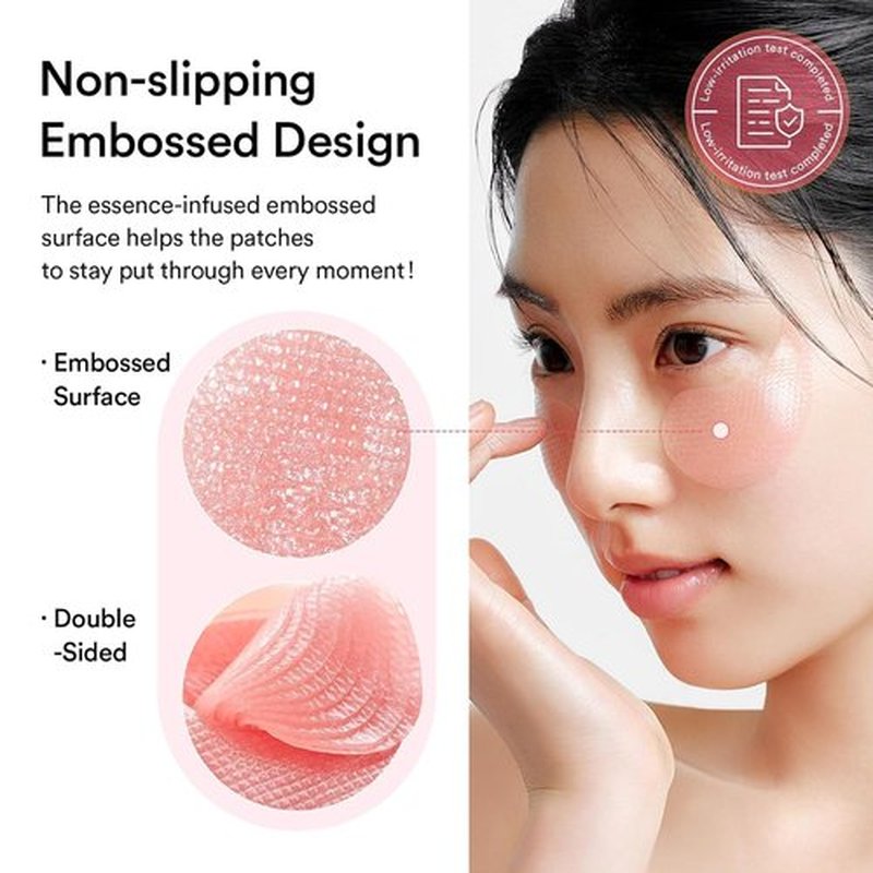 Abib PDRN Retinal Eye Patches - Rejuvenate Puffy Eyes with Glow Jelly & Niacinamide | 60 Count