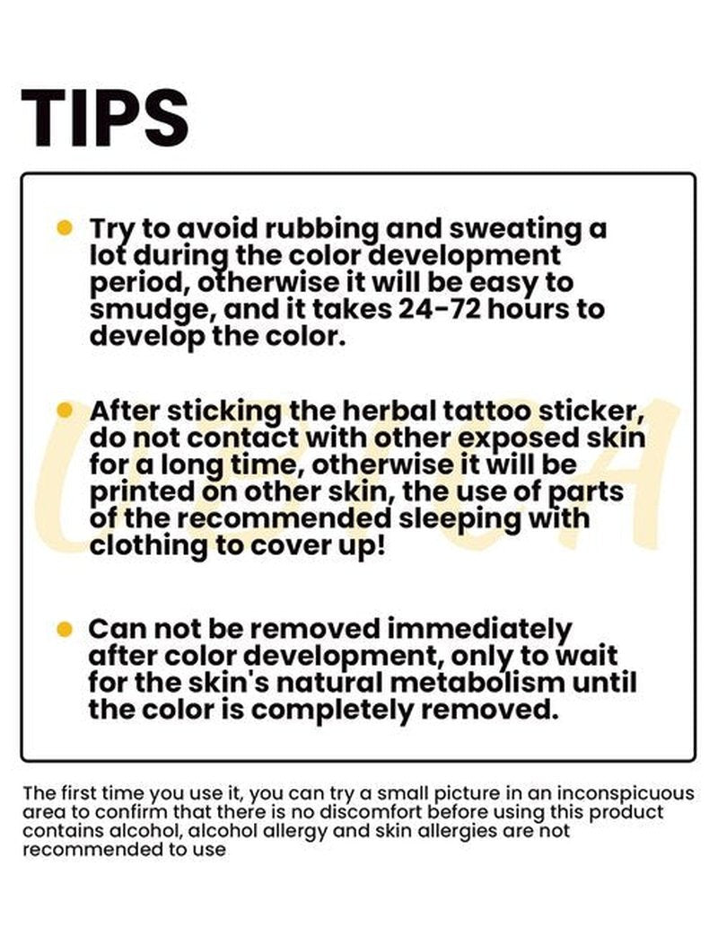 UBICA Semi Permanent Tattoos for Women, 2 Sheets Realistic Flower Temporary Tattoos Fake Tattoo Stickers for Party, Waterproof No Reflective, Lasts 1 Weeks (Sexy Floral & Lily Designs)