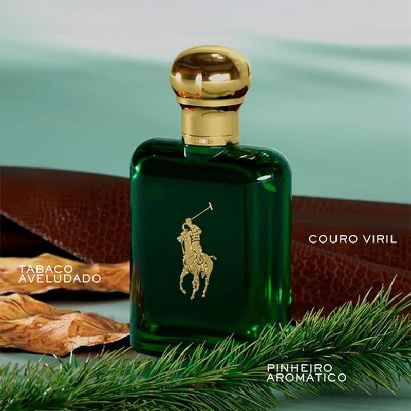 Ralph Lauren Fragrances Polo - Men's Eau de Toilette Cologne - Woody & Spicy Scent with Pine, Patchouli, Leather & Tobacco