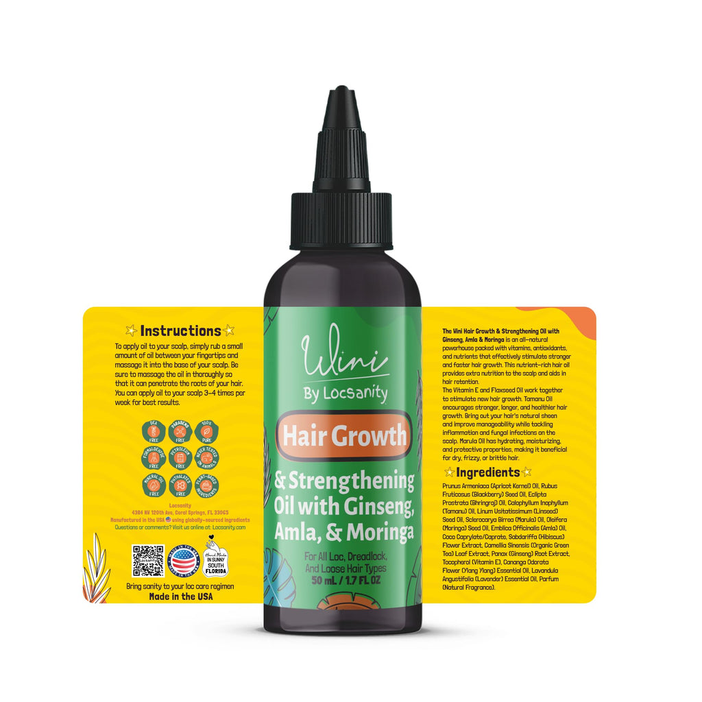 Locsanity Natural & Organic Loc Care Essentials Mature Locs Travel Kit