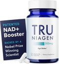 TRU NIAGEN NAD Supplement - Boost Brain Function & Anti-Aging | 300mg Niagen, 30 Servings