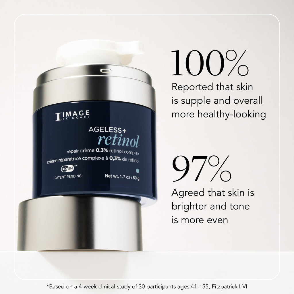 IMAGE Skincare, AGELESS+ retinol repair crème 0.3% retinol complex, 1.7 oz