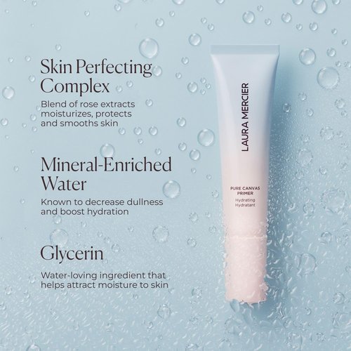 Laura Mercier Pure Canvas Primer - Hydrating & Illuminating Formula for Flawless Makeup Finish | 1.01 Ounce