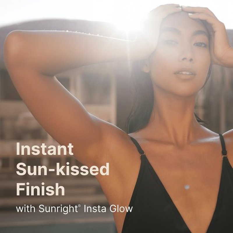 Nu Skin Sunright Insta Glow Self Tanner Gel | Natural Summer Tan for Face & Body | Beauty & Skin Care | Vitamin E & Avocado Oil | Natural Body Bronzer with DHA & Amino Acids | 4.2 oz | 2 Pack