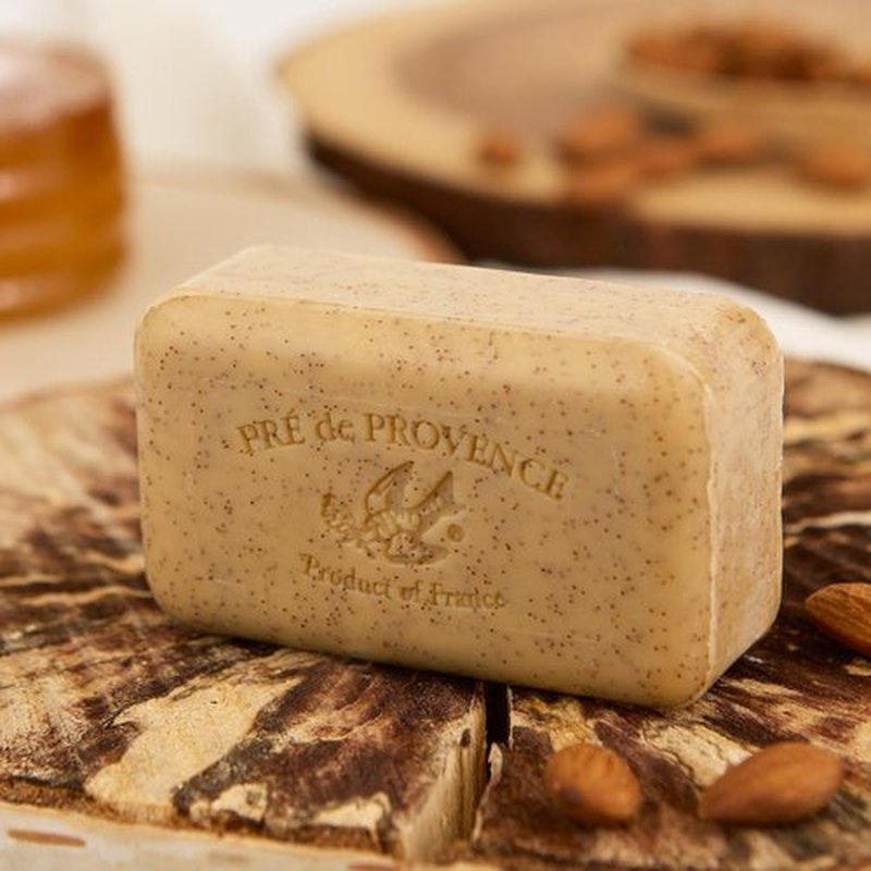 Pre de Provence Moisturizing Soap Bar - Shea Butter Enriched | Long-Lasting Honey Almond, 5.3 Ounce
