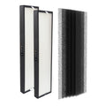 PUREBURG 182550 Replacement Filter Compatible with Bionair BAP536UV-U Air Purifier, 2-Pack H13 HEPA Activated Carbon Pre-Filters For Air Clean Dust VOCs Odor