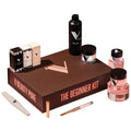 V Beauty Acrylic Nail Kit - Complete Beginner Set with Gel Top Coat, Monomer, Dip Powder & Tools