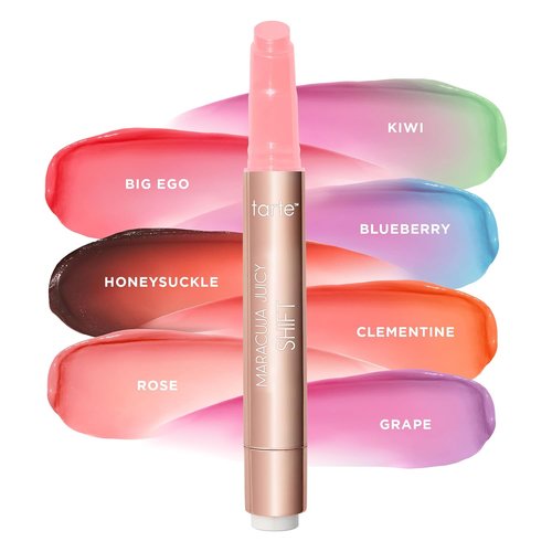 Tarte Maracuja Juicy Lip & Cheek Shift - pH-Powered Stain & Gloss Balm with Hyaluronic Acid for Moisturized Lips & Cheeks