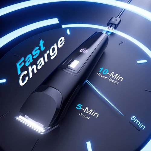 Beard Trimmer for Men, All-in-One Electric Razor & Hair Clipper, Waterproof Cordless Mustache Grooming Kit, Rechargeable Beard Hair Nose Ear & Body Trimmer, Face Shaver, Gifts for Men Husband Father