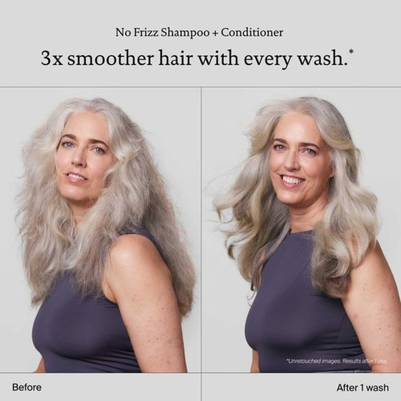 Living proof No Frizz Conditioner, Smoothing Conditioner for Women, Controls Frizz, and Softens Hair for All Hair Types, 8 oz