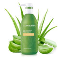 Aloderma Aloe Nourishing Shampoo 16oz - Made with Fresh, Organic Aloe Vera (No Water Added) for Dry, Damaged Hair - Gently Cleanse and Moisturize for Soft, Healthy, Shiny Hair - Alcohol, Paraben-Free