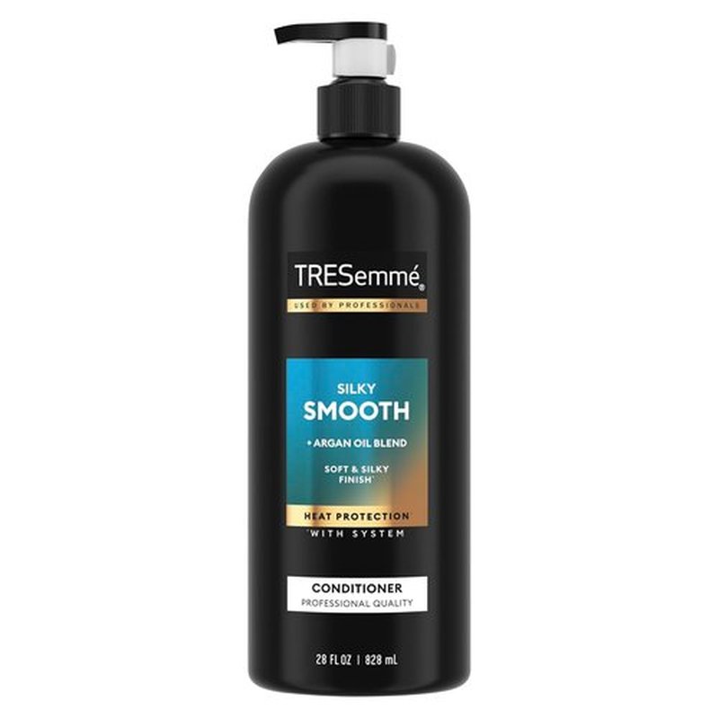 TRESemmé Silky & Smooth Anti-Frizz Conditioner - Pro Style Technology, 28 Fl Oz for Frizzy Hair