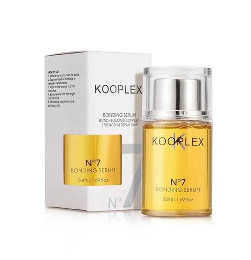 No.7 Bonding Hair Serum - Leave-In Repair Treatment with Heat Protection Up to 450°F | 1.69fl oz for Damaged & Curly Hair