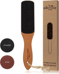 Skiennix Foot File - Double-Sided Pumice Stone for Callus Removal & Smooth Feet | Ideal for Dry Skin