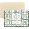 Beekman 1802 Goat Milk Soap – Moisturizing Hand & Body Soap Bar with Shea Butter & Botanical Oils, Triple-Milled, Non-Drying, Made for Sensitive Skin, Glacial Mint & Eucalyptus 9 oz