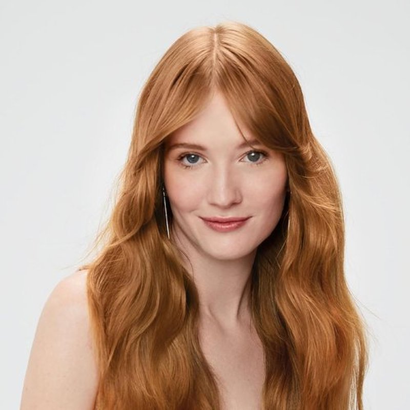 eSalon Permanent Hair Color Kit - Medium Blonde Strawberry | Ammonia-Free Formula for 100% Gray Coverage