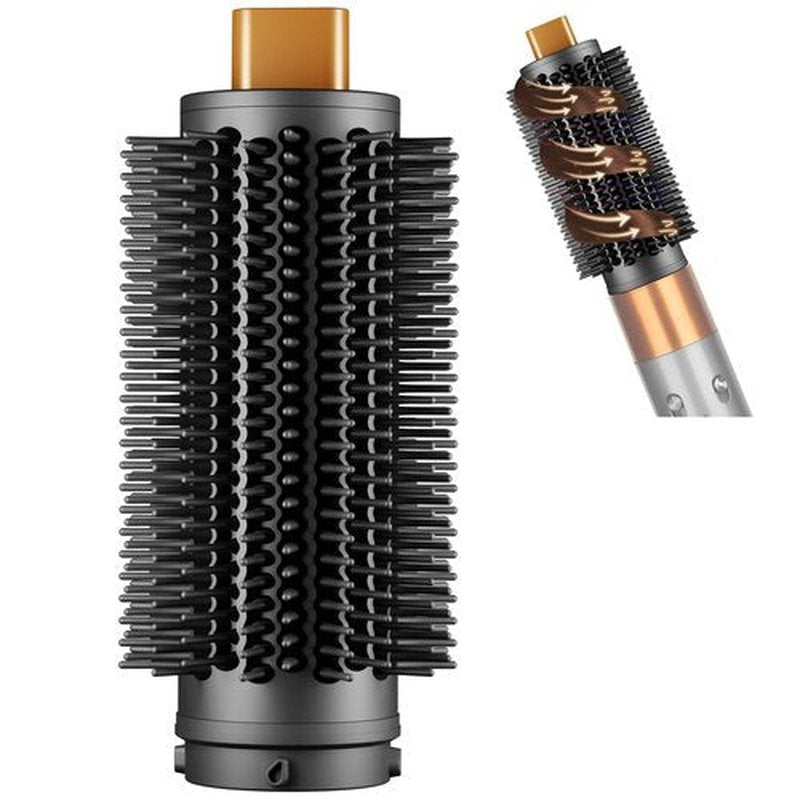 PUREGUST Upgraded 2.3inch Round Volumizing Brush Attachment for Dyson Airwrap HS01 HS05 HS08 Accessories, Upgraded Bristles for Dry Hair Add Volume Style Bangs Smooth Hair