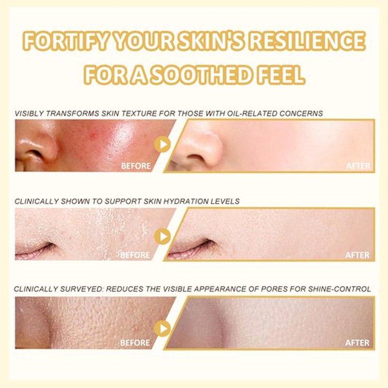FOR SADOER Rice Niacinamide Skincare Set - 6 Piece Firming Skincare Kit with Cleanser, Toner, Lotion, Eye Cream, Face Cream & Serum for Daily Facial Care