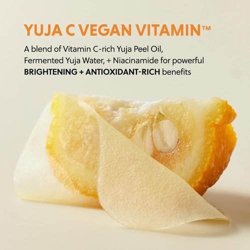 HANYUL Yuja Toner Pads - Brightening Korean Yuzu & Vitamin C with 5% Niacinamide | 60 Sheets for Even Skin Tone