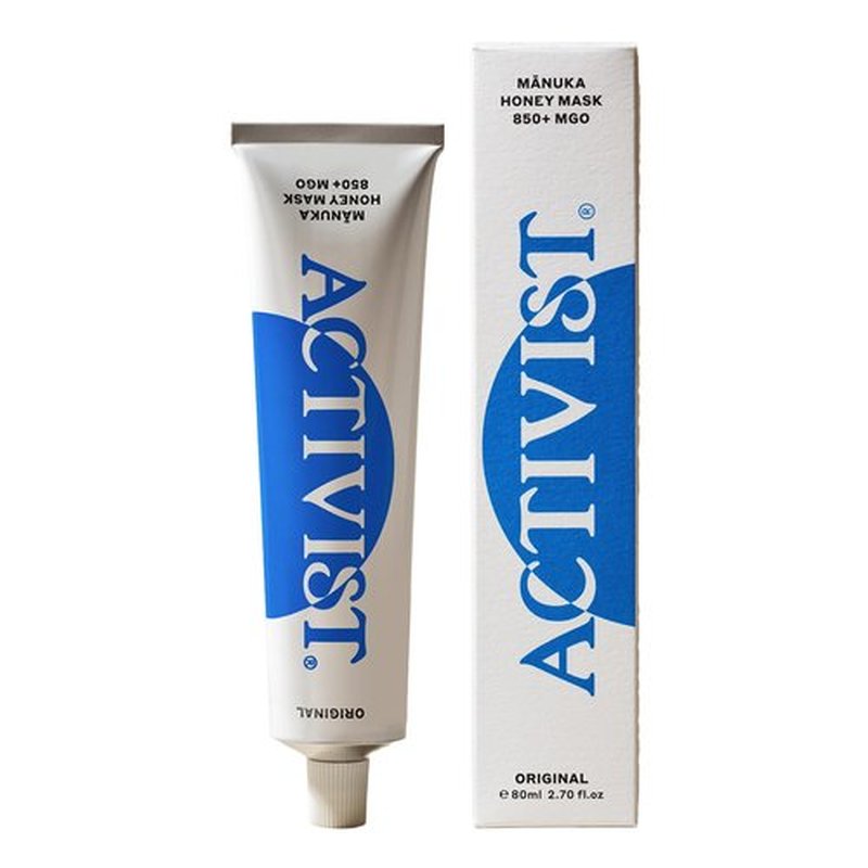 ACTIVIST Manuka Honey Mask 850+MGO | Product of New Zealand | Certified Non-GMO | Hydrating, Repairing, Cleansing (80 mL | 2.7 fl oz) Packaging May Vary