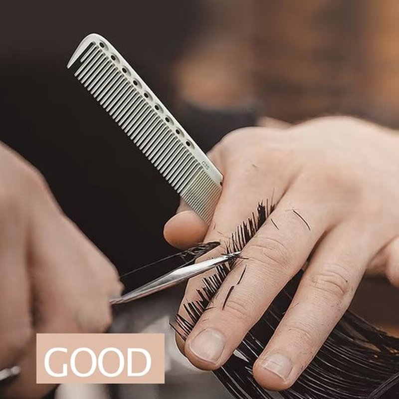 CRZQXOUR 4pcs Barber Comb Set - All Hair Types, Anti-Static, Heat Resistant, Counting, Measuring, Professional, Salon Combs for Women