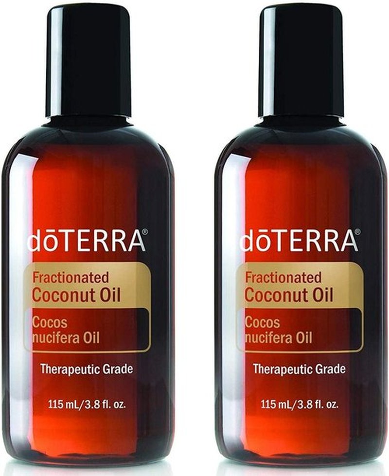doTERRA Fractionated Coconut Oil - Nourishing Skin Moisturizer | 3.8 oz (2 Pack)