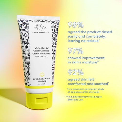 Mello Marula Cream Cleanser by Drunk Elephant for Unisex - 5 oz Cleanser