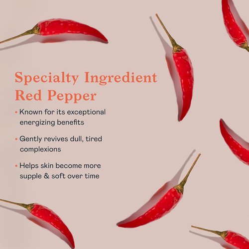 Erborian Red Pepper Pulp Hydrating Gel - Energizing Facial Moisturizer for Bright, Refreshed Skin - Korean Skin Therapy