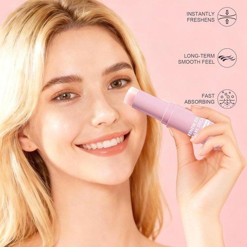 Regine Switzerland Caffeine Eye Balm Stick - Hydrating Anti-Aging Treatment for Dark Circles & Puffiness | 0.35oz/10g