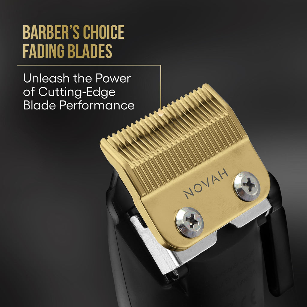 Novah Hair Clipper Gold Replacement Blade (Gold)